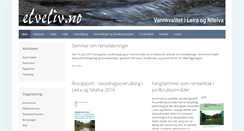 Desktop Screenshot of elveliv.no